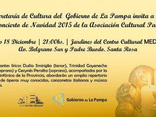 Concierto de Navidad 2015 de la Asociación Cultural Pampa